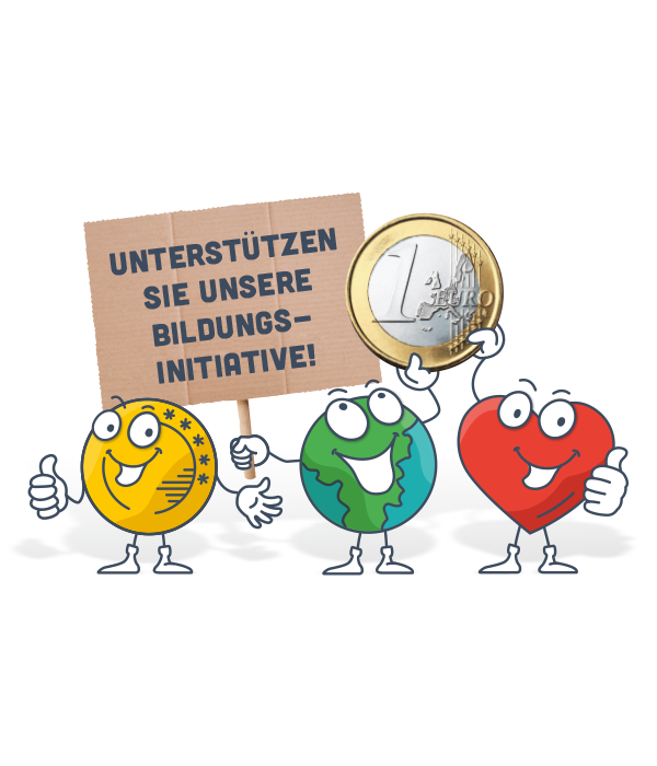 Maskottchen gemeinsam